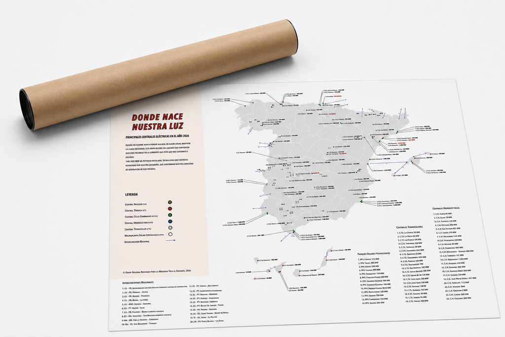 Póster Mapa Energético
